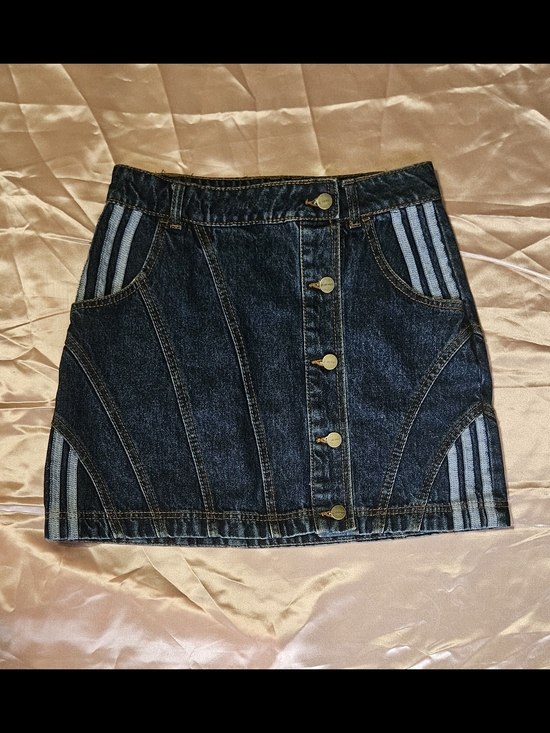 IVY PARK Dresses & Skirts - IVY PARK Rodeo Denim Button-Front Mini Skirt